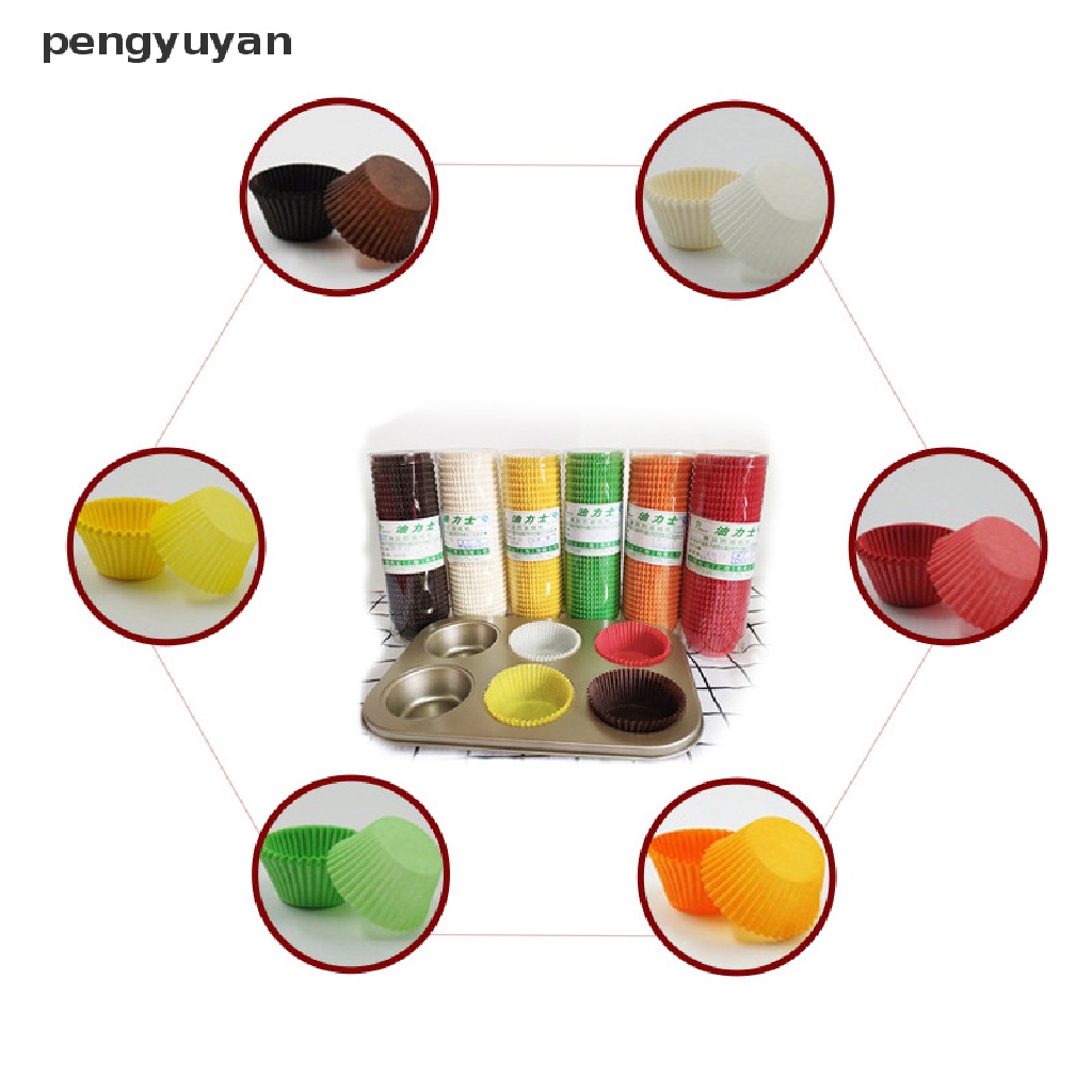 Set 1000 Khuôn Làm Bánh Muffin / Cupcake Kích Thước 25x20mm Tiện Dụng
