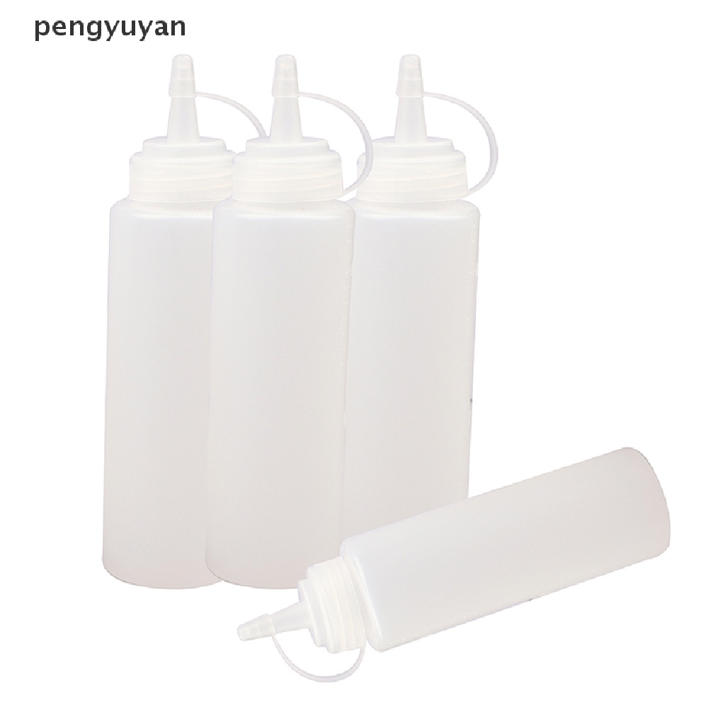 Set 4 Chai Đựng Tương / Nước Sốt / Salad Dạng Bóp Tiện Dụng