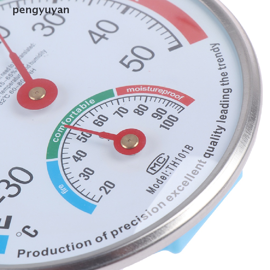 Nhiệt Kế Đo Độ Ẩm / Nhiệt Độ / Độ Ẩm Hình Tròn Chuyên Dụng Cho Gia Đình
