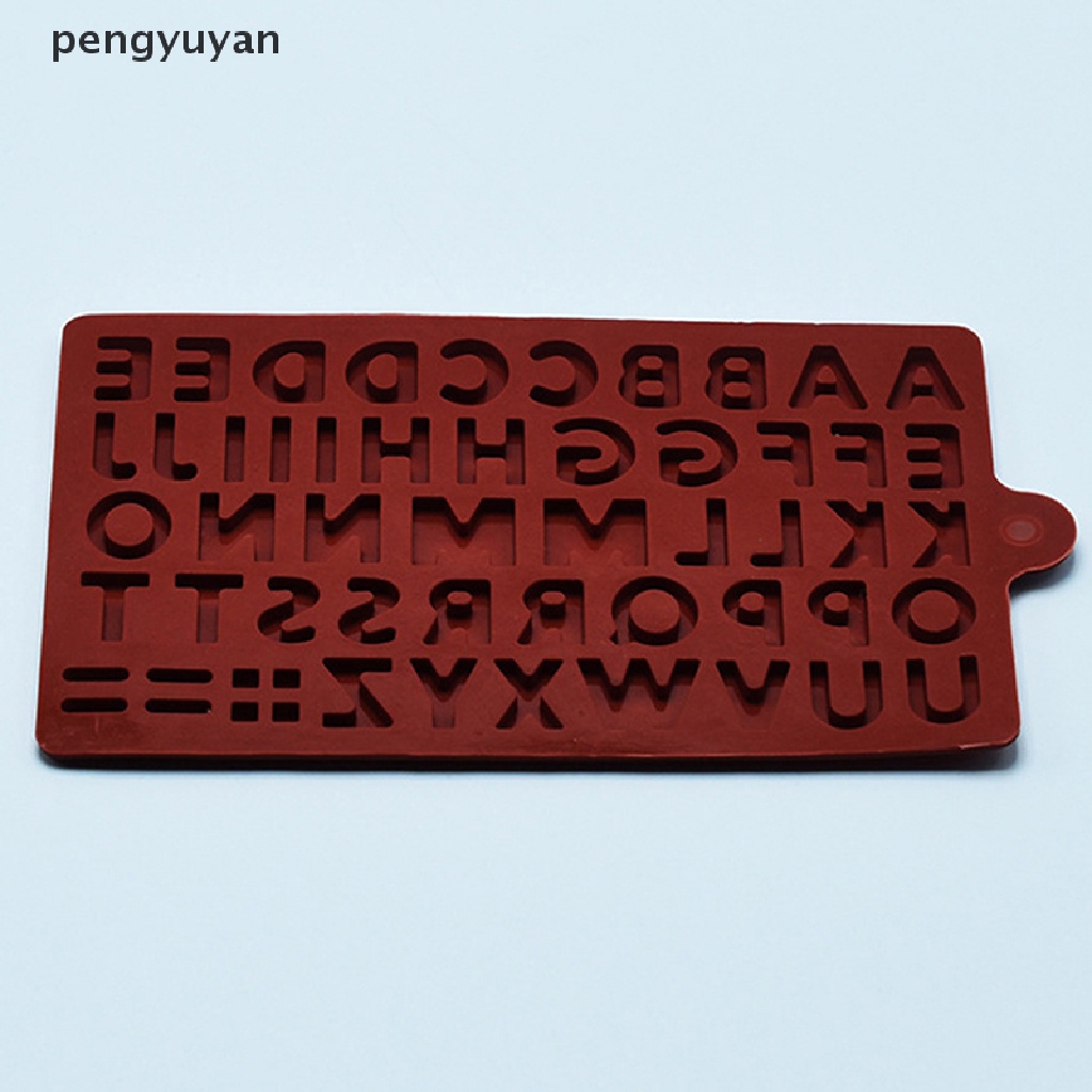 1 Khuôn Làm Bánh / Sô Cô La Bằng Silicone Hình 26 Chữ Cái DIY