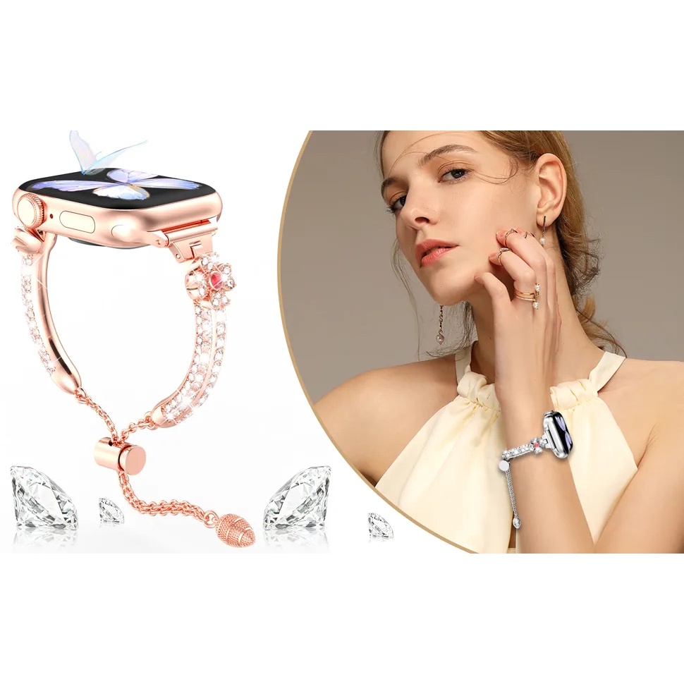 Dây Đồng Hồ Đeo Tay Thời Trang Dành Cho iwatch 8 Ultra 7 41mm 45mm Apple Watch 49mm 6 5 4 3 2 se 38 40 44mm 42MM