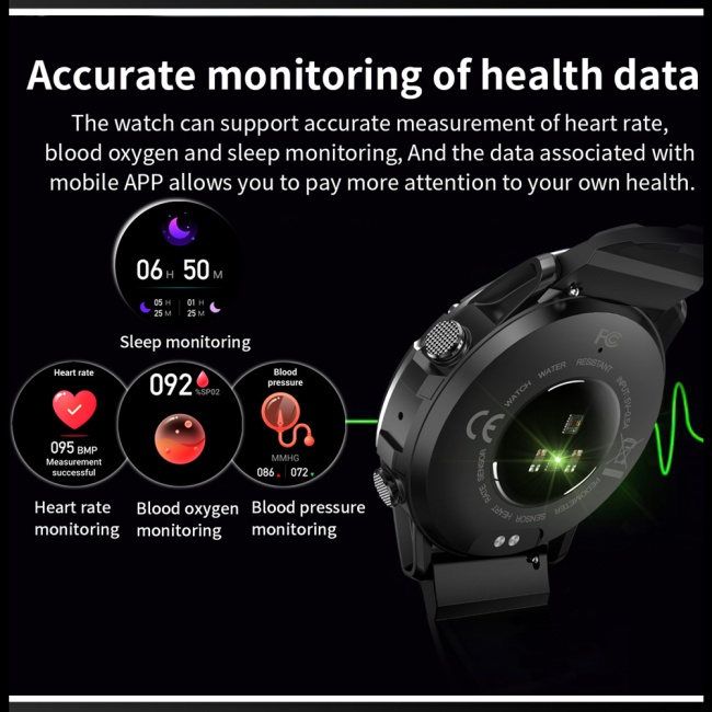 Đồng Hồ Thông Minh Zevaret Nx9 Màn Hình Tròn 1.39-inch Kết Nối Bluetooth Có Nam Châm Và Phụ Kiện