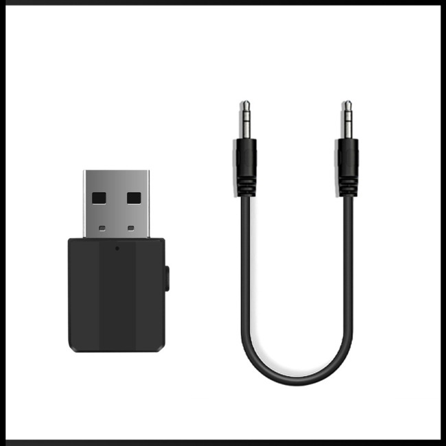 Thiết Bị Truyền Nhận Tín Hiệu Âm Thanh Bluetooth 5.0 Không Dây Mini 3.5mm Cho Tv