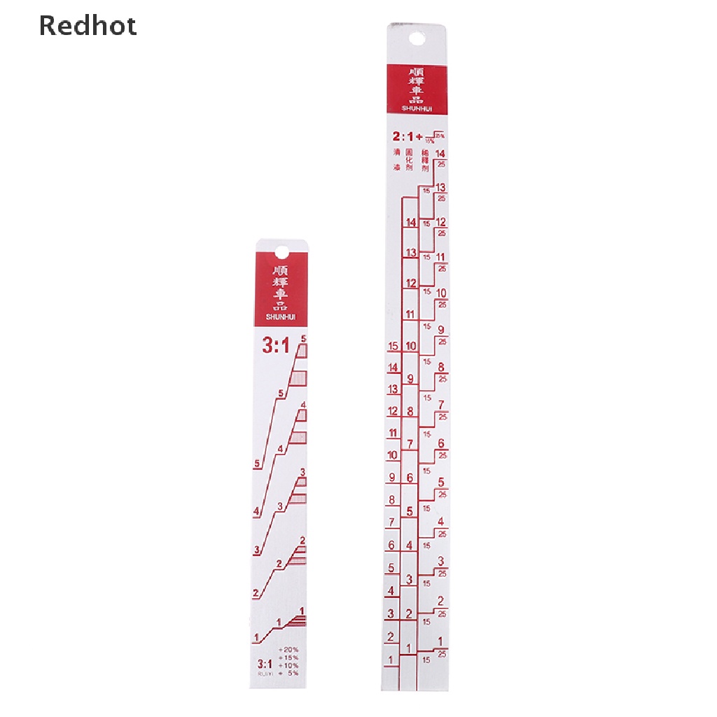 &lt; Redhot &gt; Dụng Cụ Thước Trộn Tiêu Chuẩn Phù Hợp Với Dụng Cụ Sơn Xe Hơi