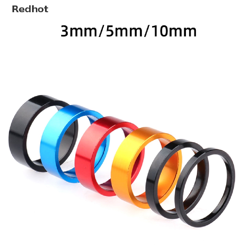 Bộ 3 Vòng Đệm Hợp Kim Nhôm 10mm + 5mm + 2mm Chuyên Dụng Cho Xe Đạp Leo Núi