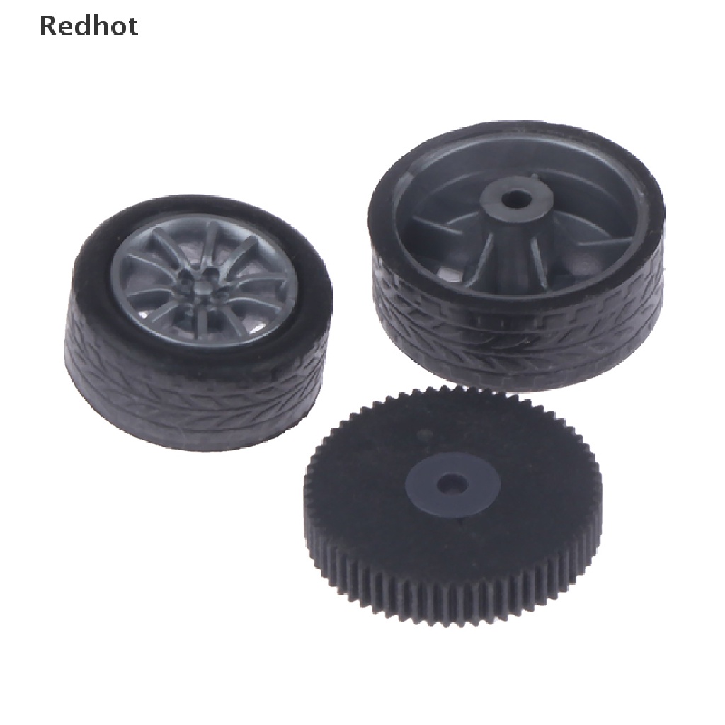 Bộ 10 Bánh Xe Cao Su Mini 4WD Nhiều Màu Sắc