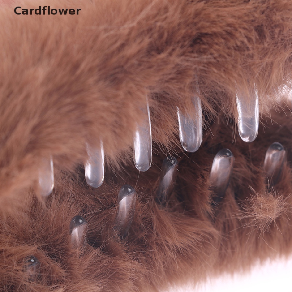 &lt; Cardflower &gt; Kẹp Tóc Móng Vuốt Hình Gấu Mùa Đông Bằng Acrylic Dễ Thương Cho Nữ Giảm Giá