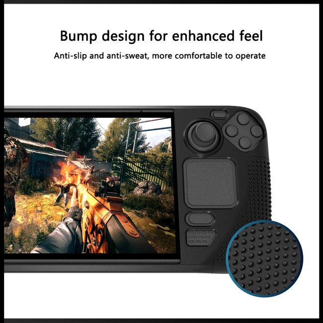 Vỏ Bảo Vệ Bằng Silicon Chống Trầy Chống Trượt Cho Máy Chơi Game Cầm Tay Zevaret