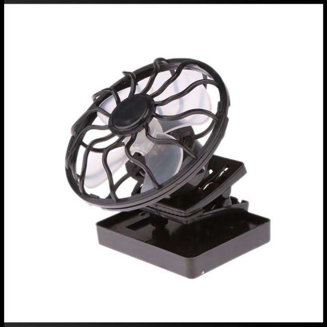 Quạt Mini Bằng Nhựa Tiết Kiệm Năng Lượng Có Kẹp Tiện Dụng Cho Câu Cá / Du Lịch
