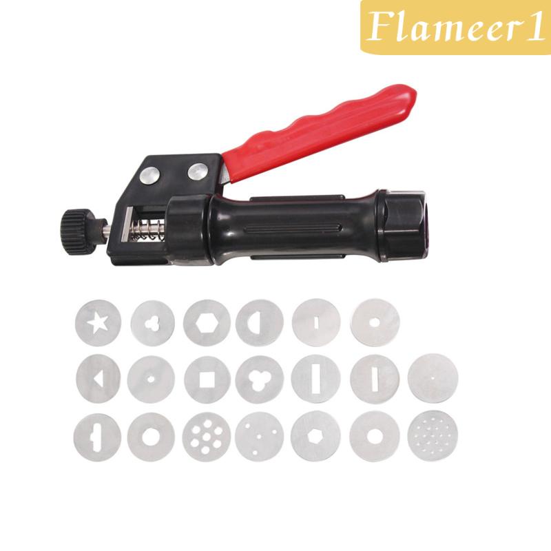 1] Dụng Cụ Đùn Đất Sét Mềm Dùng Để Trang Trí Bánh Kem DIY