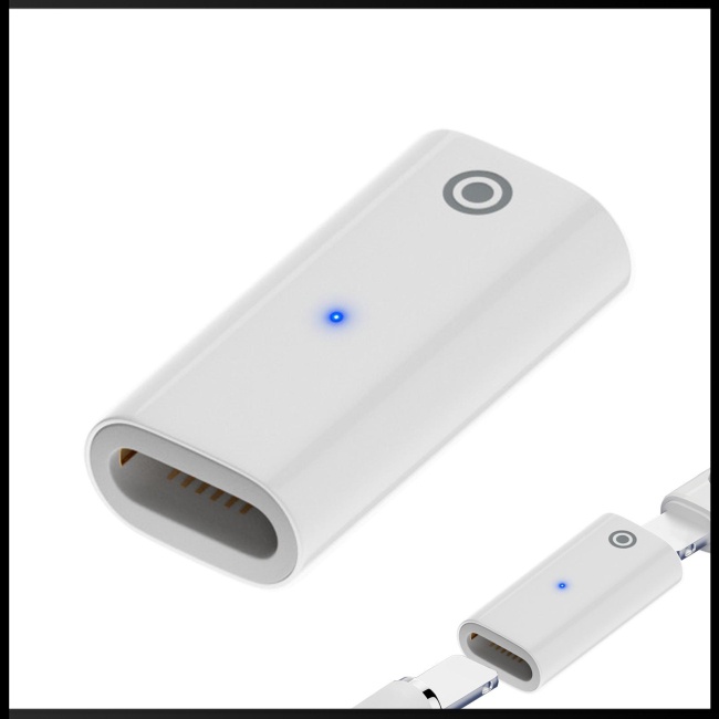 Bộ Chuyển Đổi Sạc Mở Rộng Cảm Ứng Zevaret Stylus Có Đèn Báo Tương Thích Với Ipencil 1st