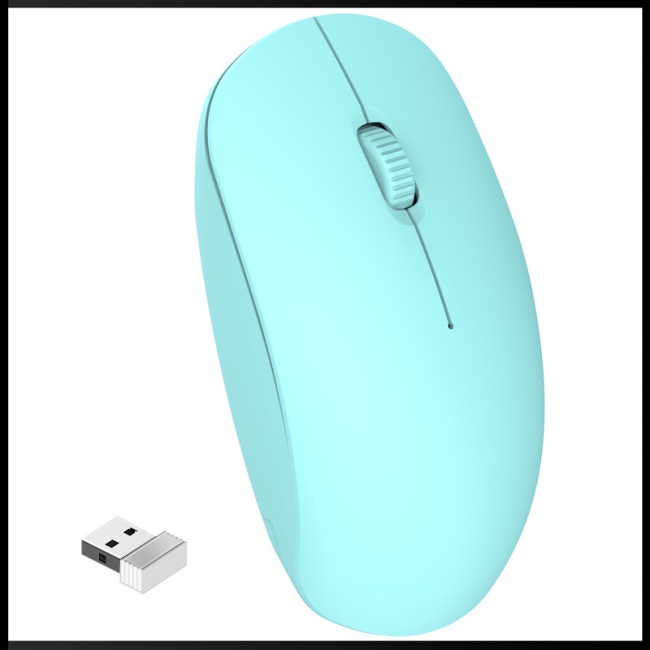 Tay Cầm Điều Khiển Chuột Không Dây Zevaret 2.4g Không Ồn Cho Laptop / Máy Tính