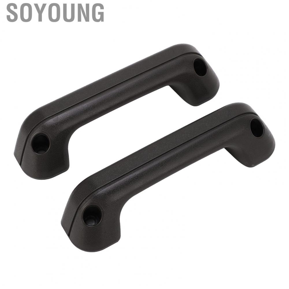 Soyoung Armrest Door Handle  Simple Installation 80940 15G00 Grab Heavy Duty ABS 2Pcs for Pickup