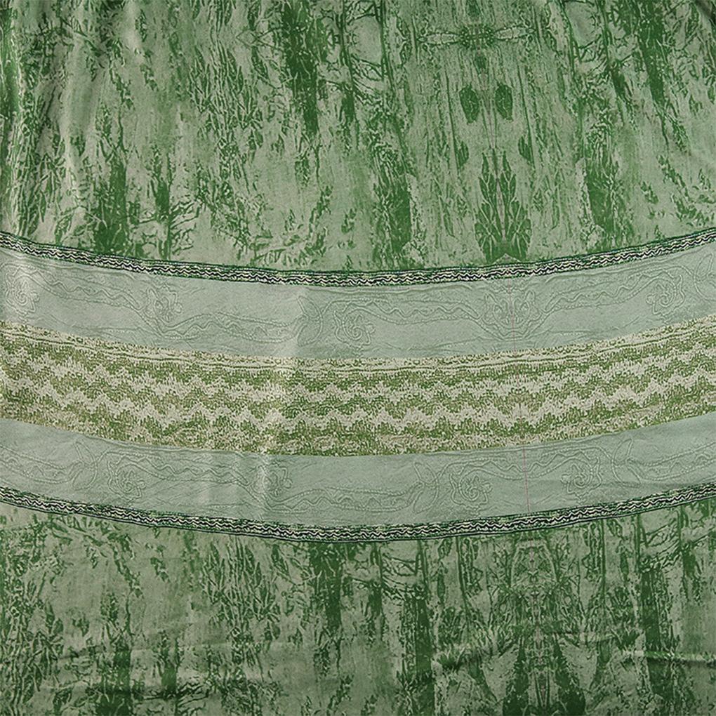 1 / 2 Chân Váy Dài Lưng Cao Xếp Ly Phong Cách Bohemian Thời Trang Mùa Hè Xinh Xắn Cho Nữ