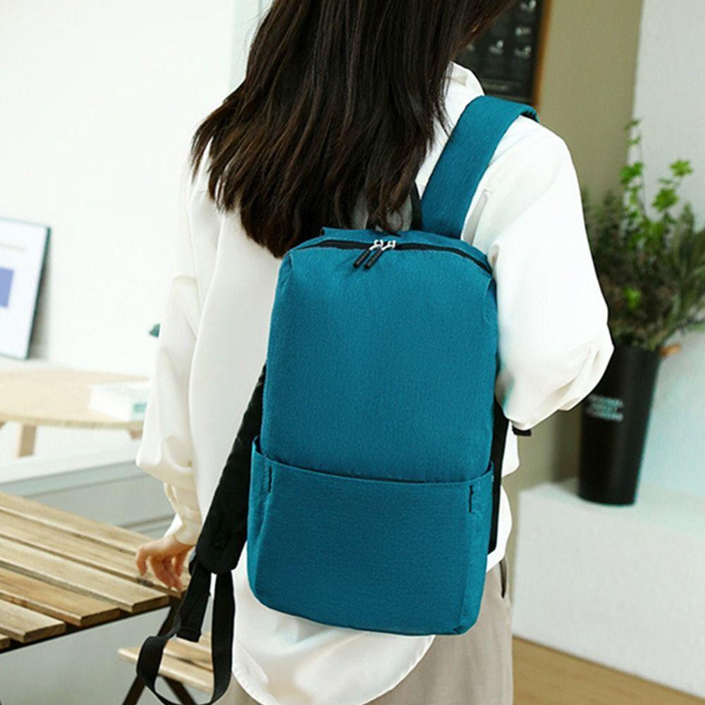 Ba Lô Canvas Màu Sắc Đơn Giản Thời Trang Dành Cho Nam