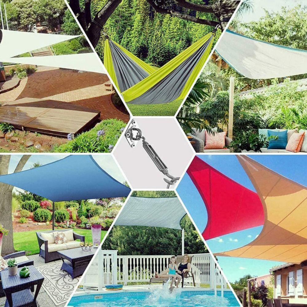 Bộ Dụng Cụ Cố Định Mái Hiên Bằng Thép Không Gỉ Tiện Dụng Cho Gia Đình