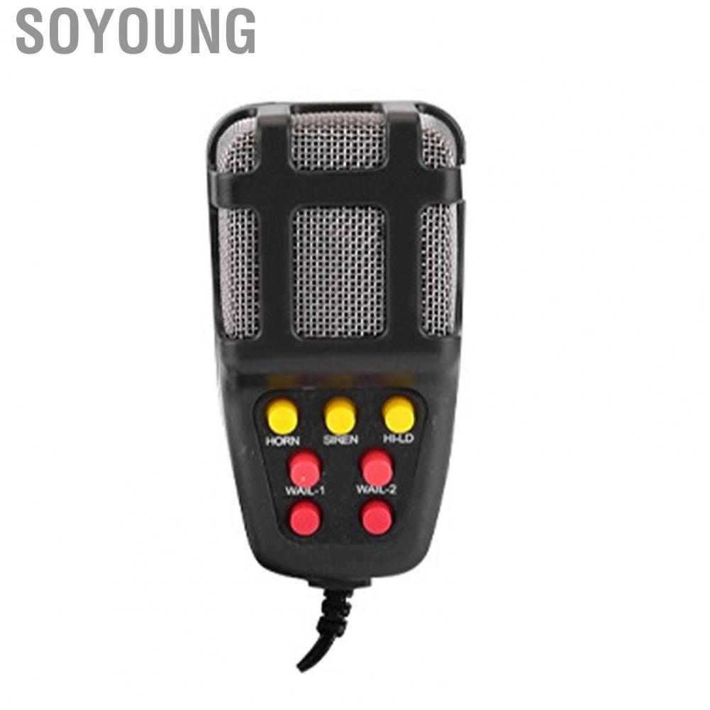 Soyoung Car Horn Alarm  7 Professional Smooth Sound for Vehicle