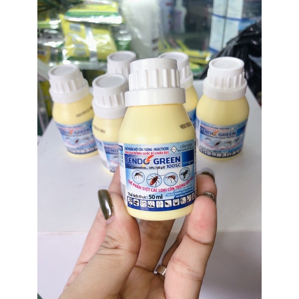 Combo 2 lọ thuốc diệt muỗi map permethrin  + fendo green  .