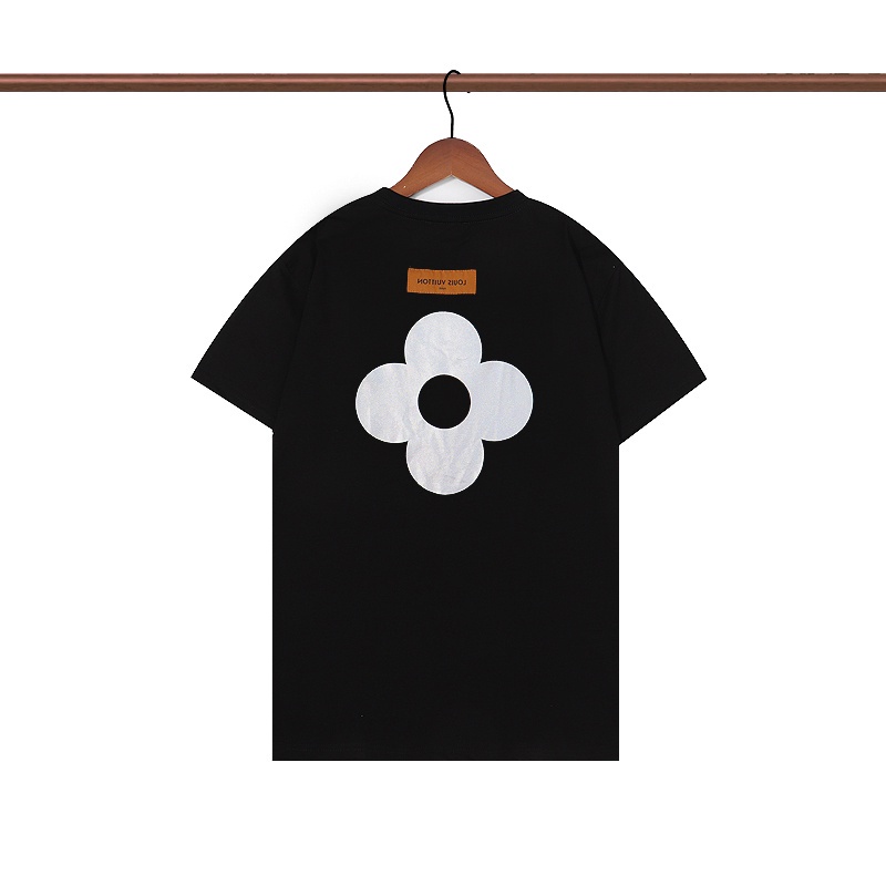 Bán Chạy Nhất Áo Thun Cotton Tay Ngắn In Chữ L Và Hoa Hướng Dương Thời Trang Mùa Hè Dành Cho Nam Nữ Plus Size