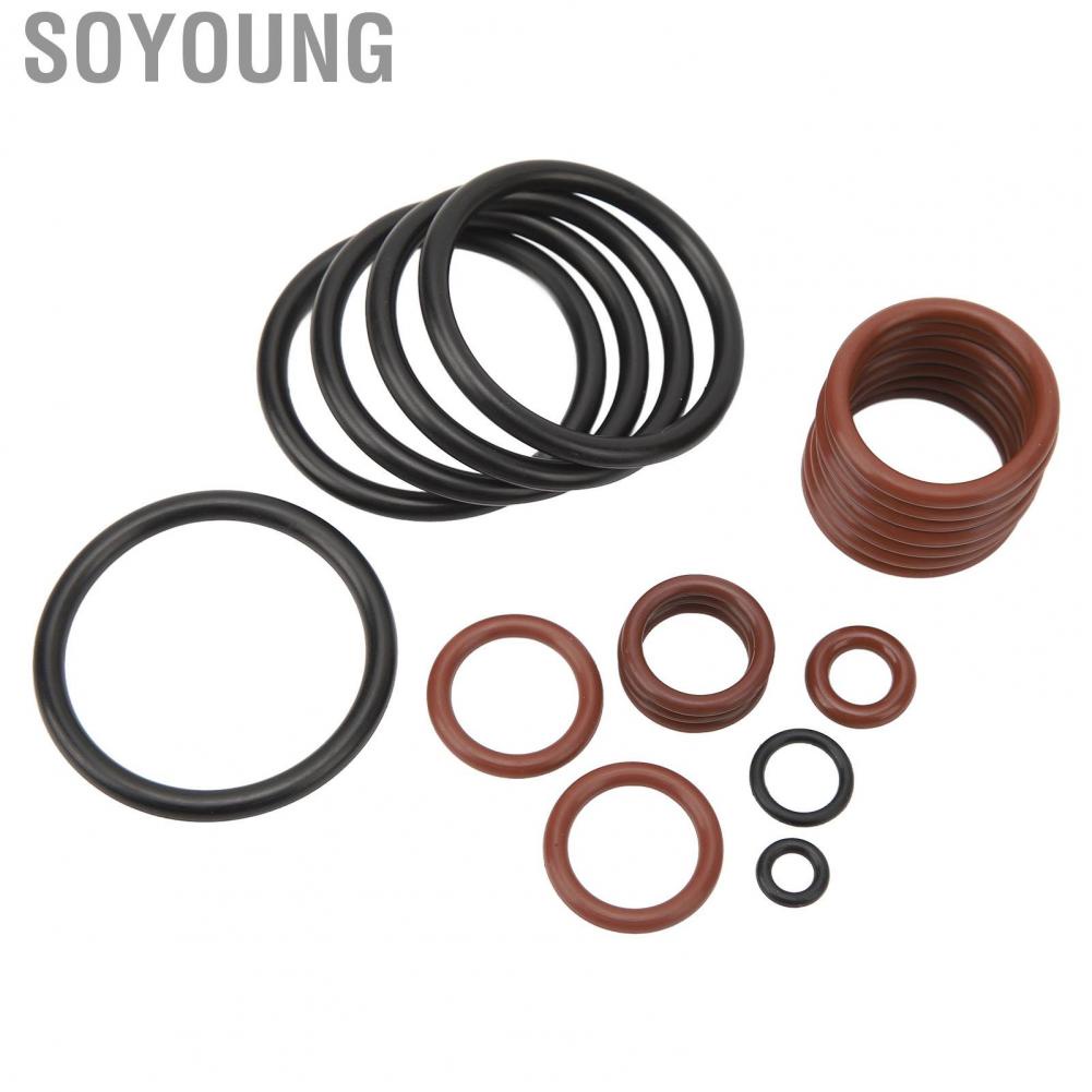 Soyoung Cooling System O Ring Kit  17111711987 20Pcs for E46 M52 M54 320i 323i 325i 328i