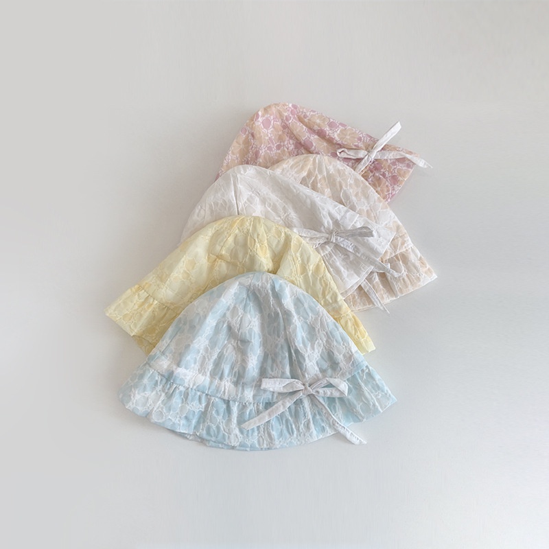 Mũ Tai Bèo Vải Cotton In Hoa Dễ Thương Cho Bé