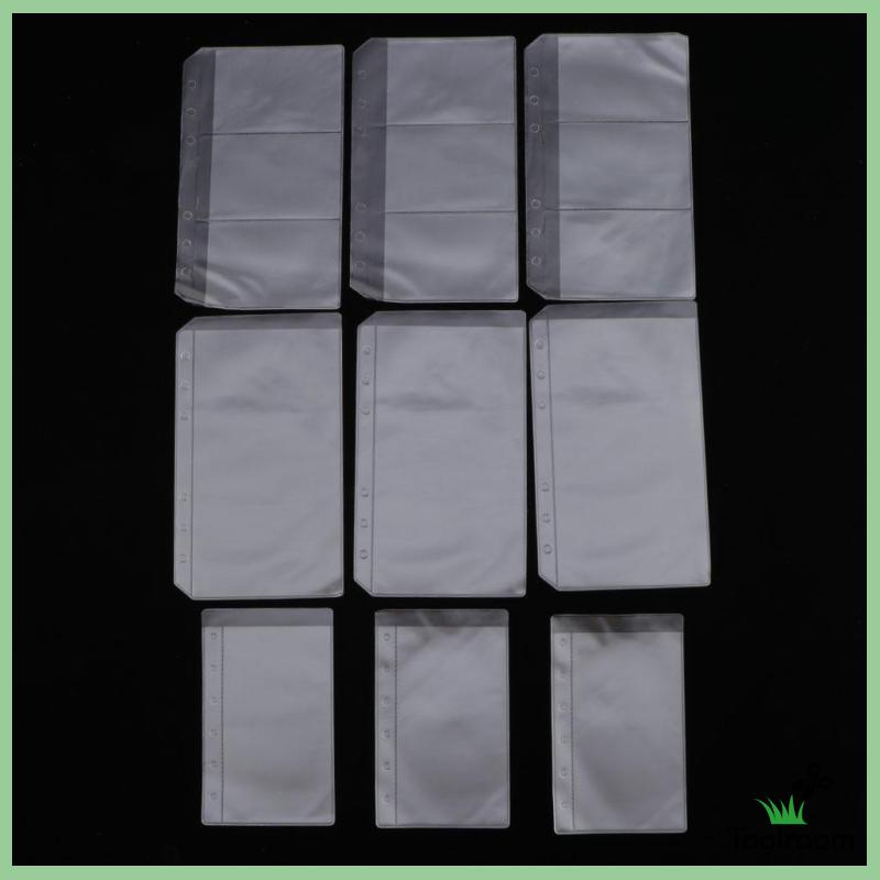 Set 10 Vỏ Bọc Thẻ Notebook A6 A7 Tiện Dụng