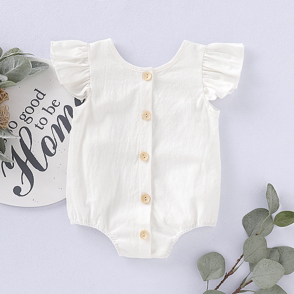 Bộ Áo Liền Quần Mặc Mùa Hè Cho Bé Sơ Sinh