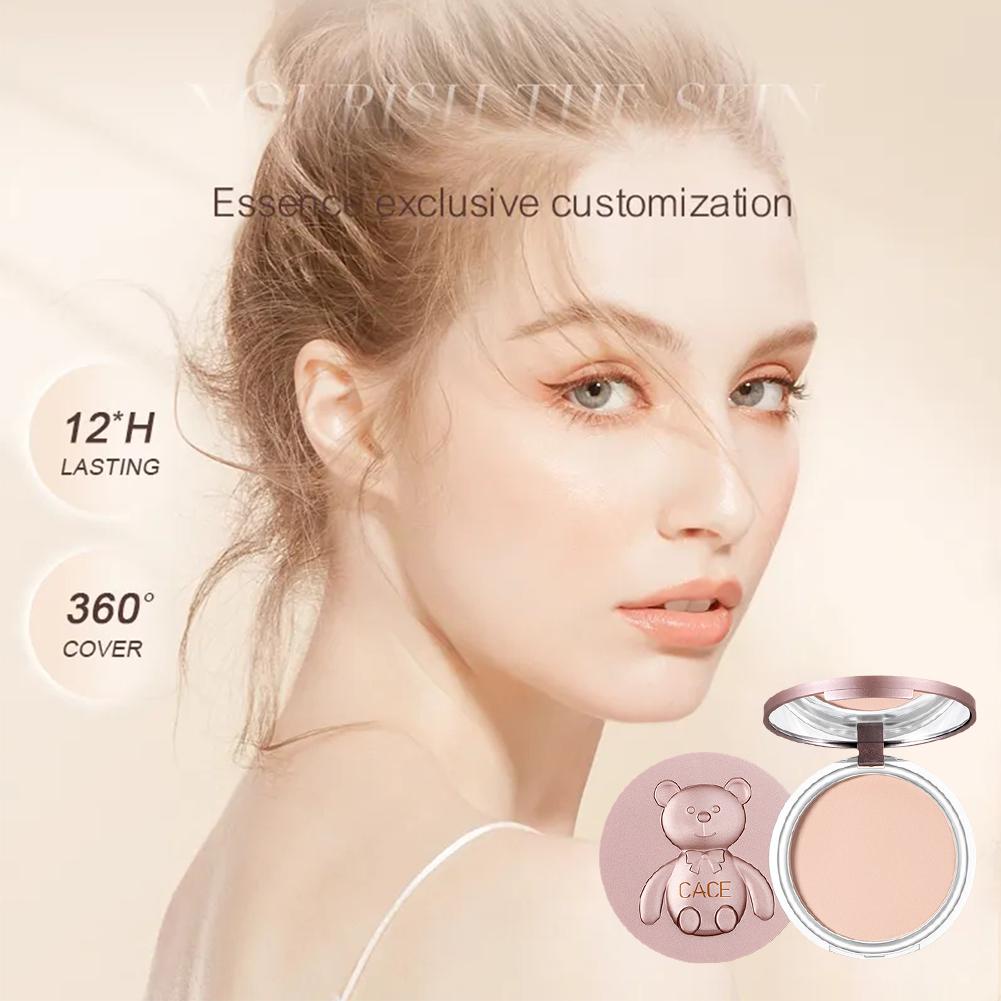 Phấn Nén Trang Điểm Kiểm Soát Dầu Làm Sáng Da