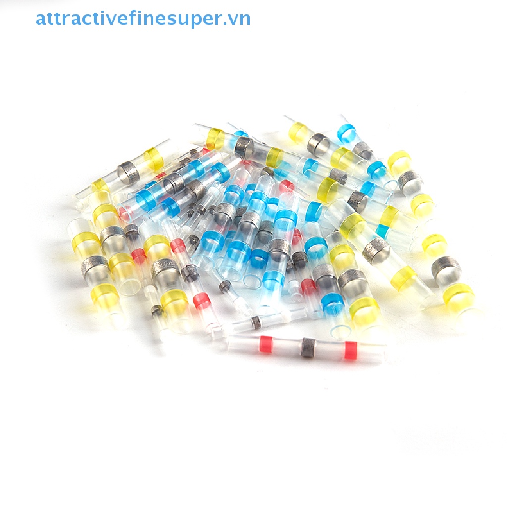 Set 50 Đầu Nối Dây Điện Cách Nhiệt Chống Thấm Nước AFS