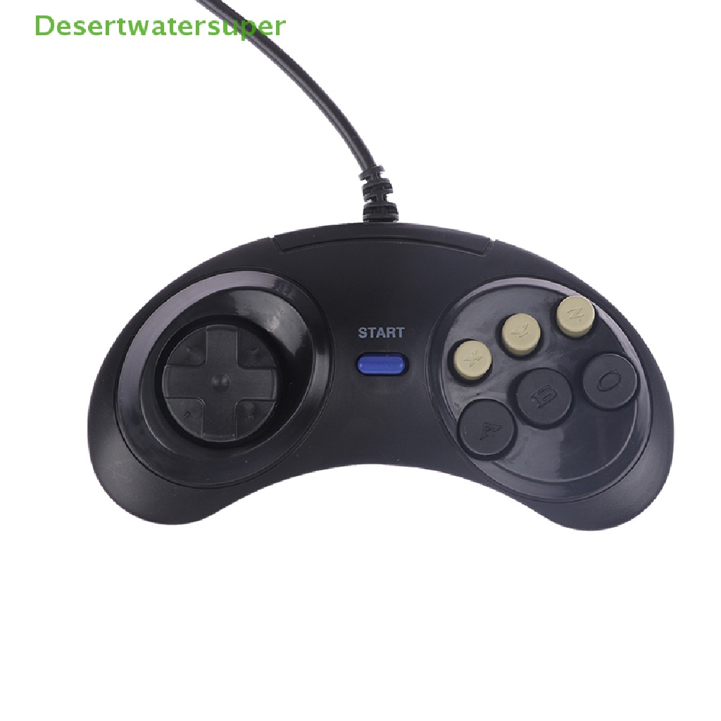 Tay Cầm Chơi Game 6 Nút Cho SEGA MD2 Mega Drive