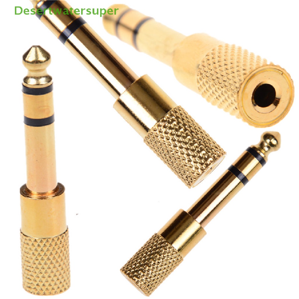Giắc Cắm Chuyển Đổi Từ Đầu Cắm 6.5mm 1 / 4 &quot;Sang Ổ Cắm 3.5mm 1 / 8&quot;