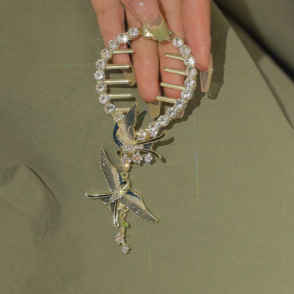 MXGOODS Trâm Cài Tóc Đuôi Ngựa Thiết Kế Sáng Tạo Phong Cách Hanfu Cho Nữ