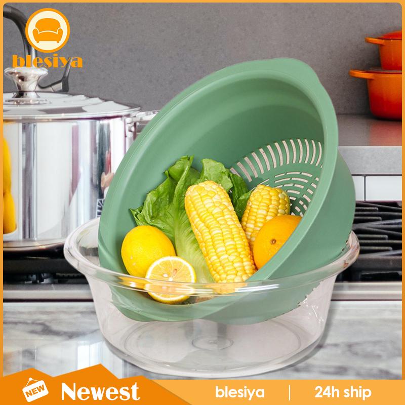 Rổ Rửa Trái Cây Rau Củ Đa Năng Dày Dặn