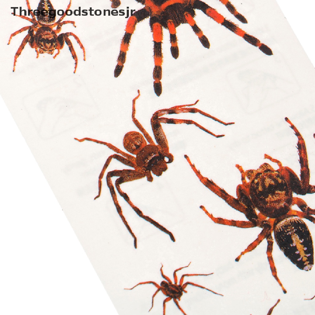 Set 30 Tấm Hình Xăm Dán Kinh Dị Hóa Trang Halloween JR