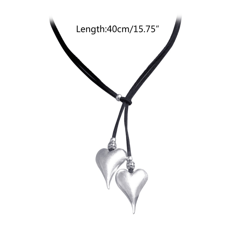 Vòng Cổ Choker Hai Lớp Mặt Chữ Y Phong Cách Bohomian