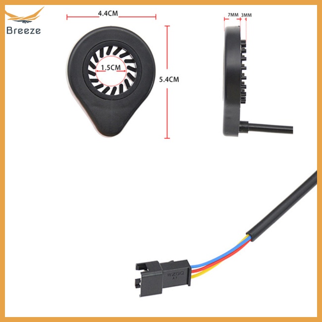 Bộ Cảm Biến Tốc Độ Trục Kép 12 Nam Châm Cho Xe Đạp Điện