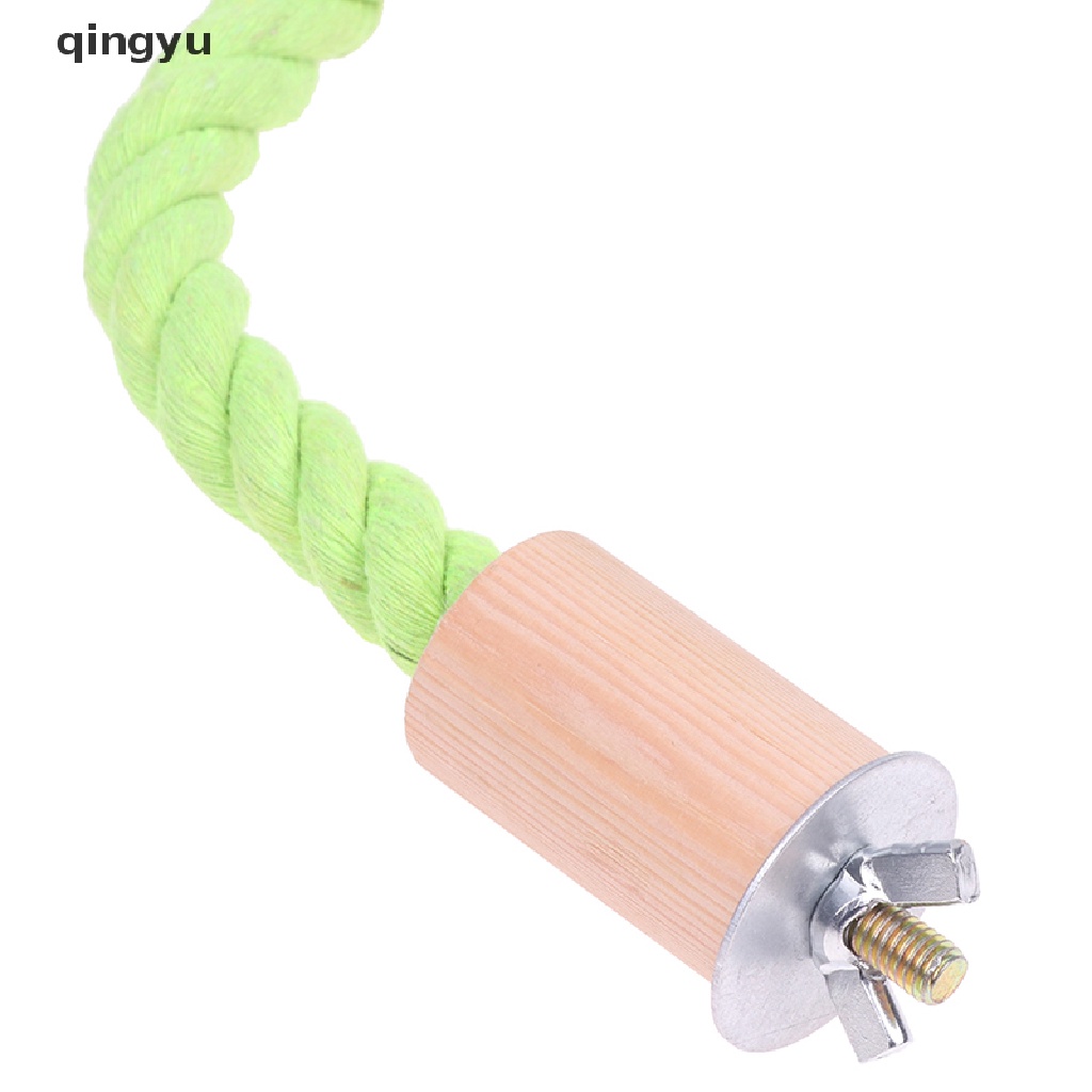 1 Đồ Chơi Nhai Gặm Dạng Dây Bện Kích Thước 30 / 40 / 55 / 80 / 100cm Cho Chim Vẹt