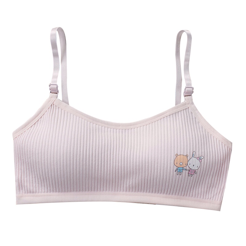 Áo Ngực Dạng Ống Bằng Cotton Mềm Mại Thoải Mái Dành Cho Tuổi Teen