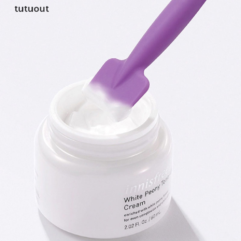 1 Cọ Rửa Mặt Bằng Silicone Hai Đầu Tiện Dụng