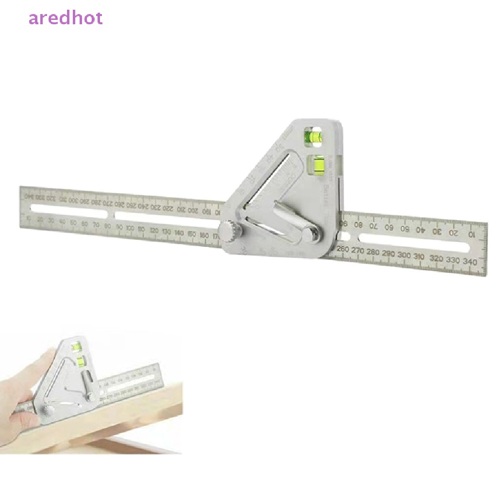 Thước Đo Góc Tam Giác Bằng ABS Chuyên Dụng Cho Làm Mộc Mới