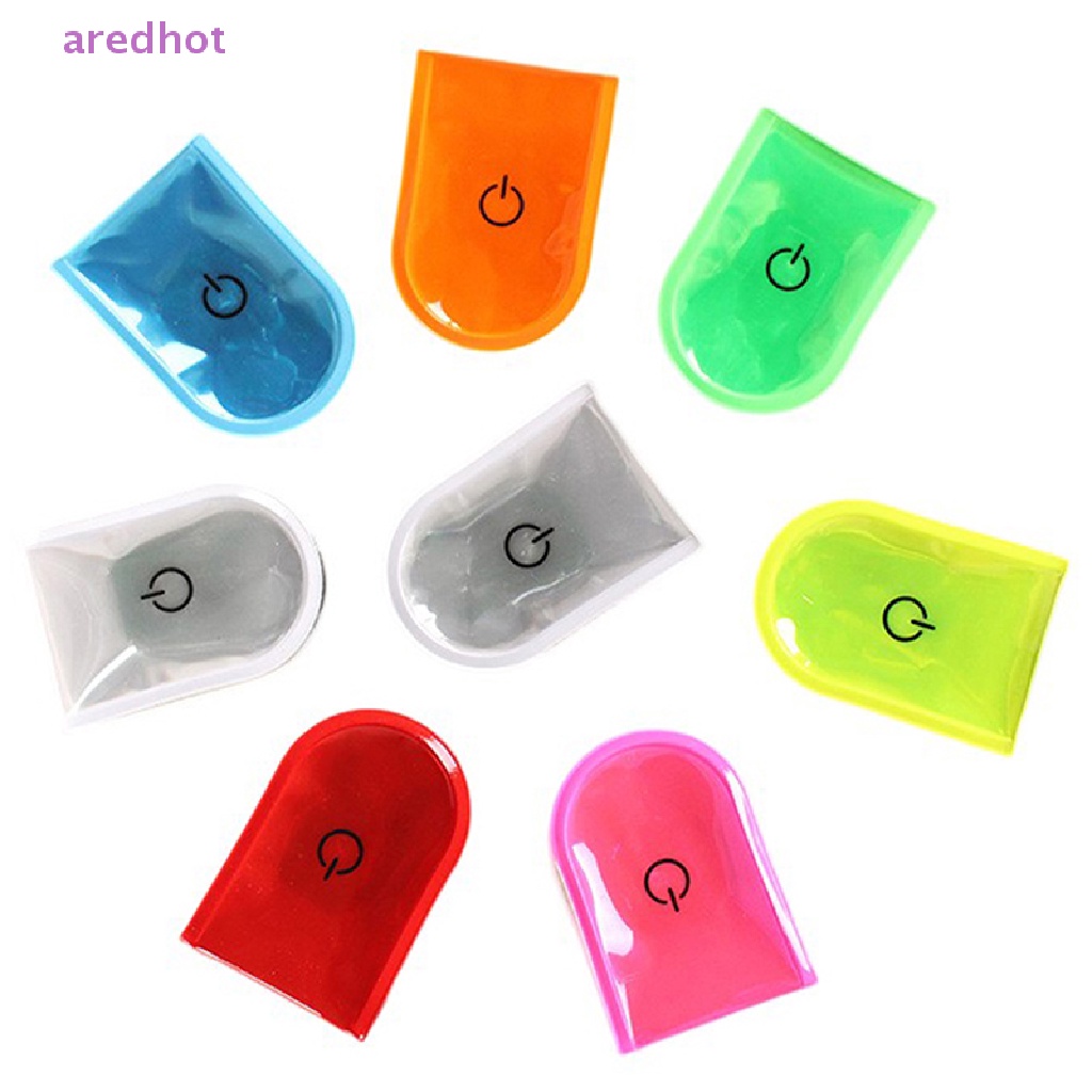 1 Đèn LED Phản Quang An Toàn Dạng Kẹp Nam Châm Cho Hoạt Động Thể Thao Ngoài Trời Mới