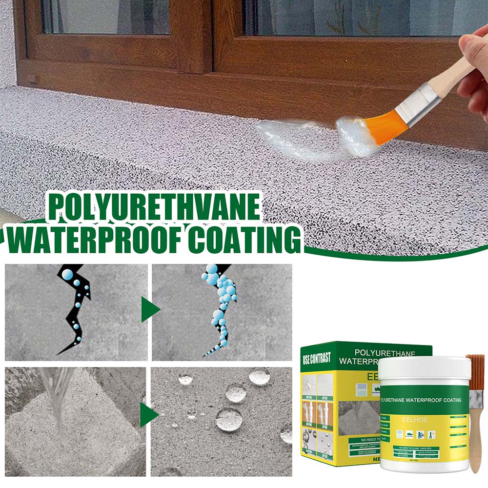 EELHOE Mighty Paste Polyurethane Waterproof Coating for Home House Roof Mighty Sealant