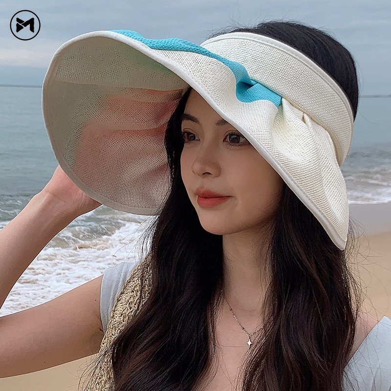 Nón Rộng Vành Che Nắng Gấp Gọn Thời Trang Mẫu 2023 Dành Cho Nữ