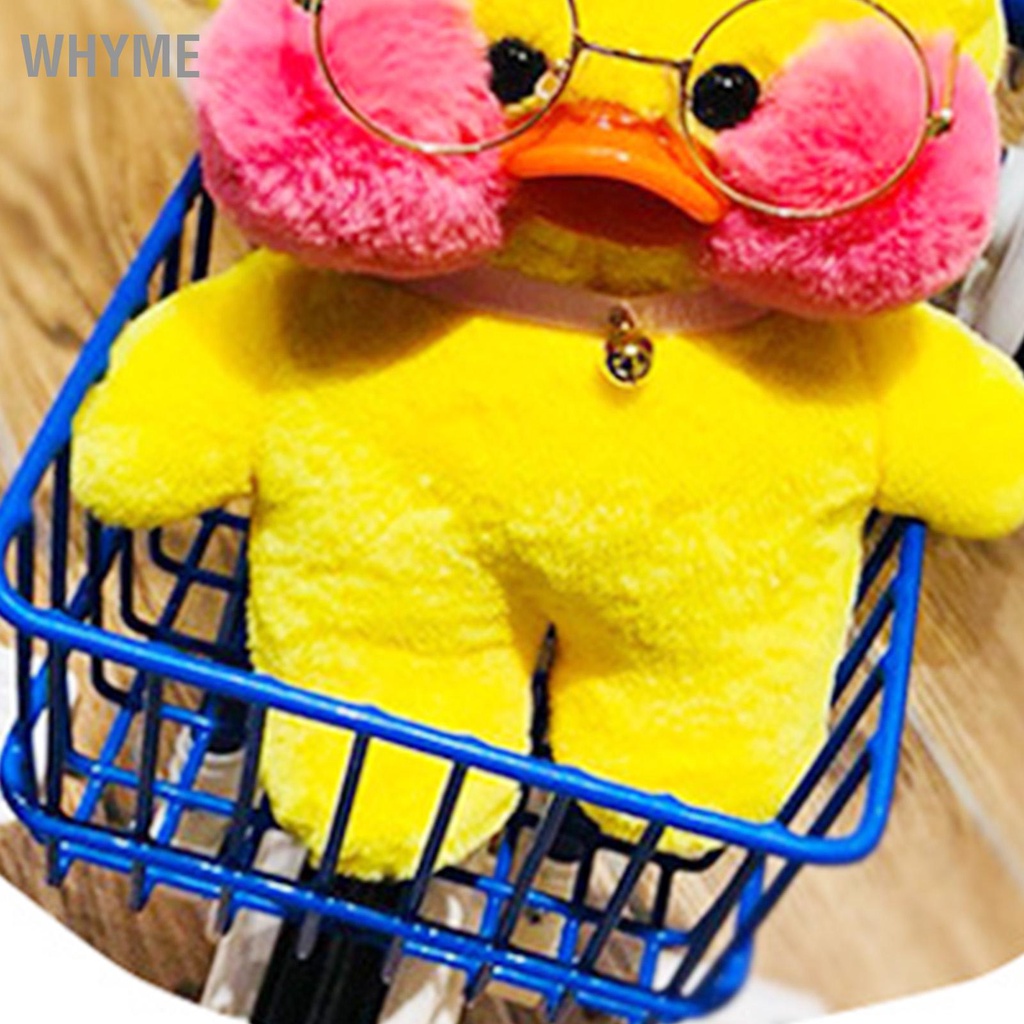 Đồ chơi nhồi bông Hình Vịt Bằng Cotton PP Mềm Mại Trang Trí Nhà Cửa WHYME