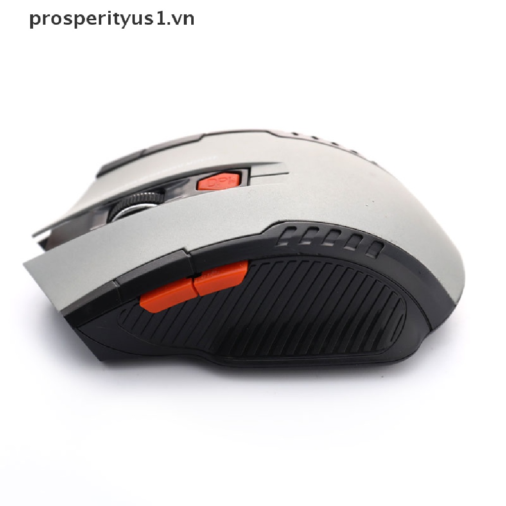 [prosperityus1] Chuột Quang Chơi Game Không Dây Mini 2.4Ghz &amp; Usb Nhận Tín Hiệu Cho Pc / Laptop [VN]
