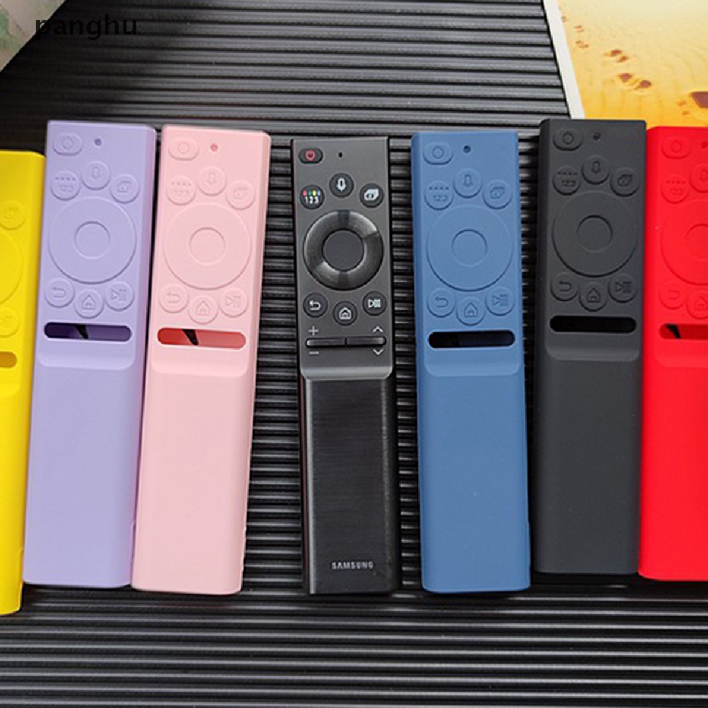 Ốp Silicon Bọc Điều Khiển Từ Xa Chống Sốc Chống Bụi Cho Samsung QA55 65 75 85