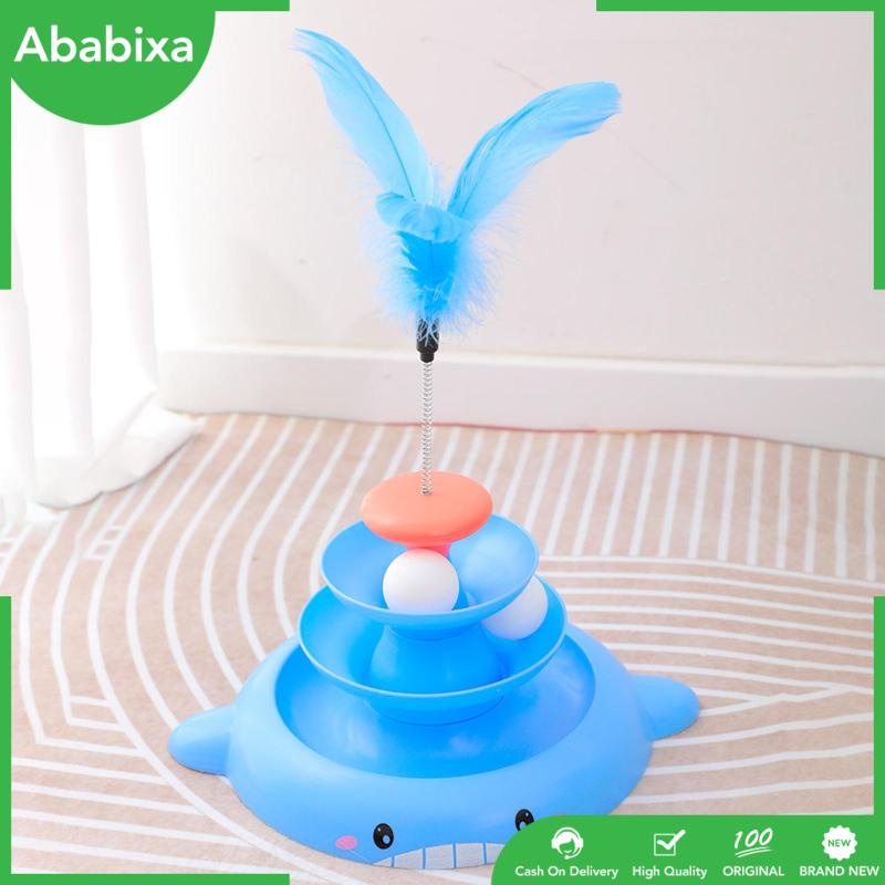 Đồ Chơi Đường Hầm Bóng Lăn Kèm Đường Hầm Vui Nhộn Cho Mèo Cưng