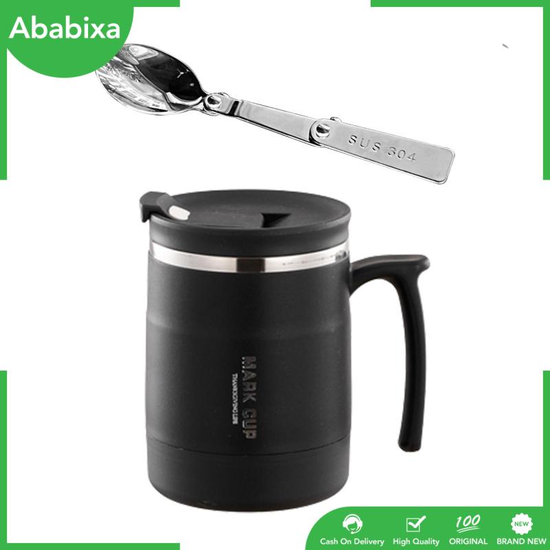 Cốc Cà Phê Cách Nhiệt Có Tay Cầm Và Nắp Đậy