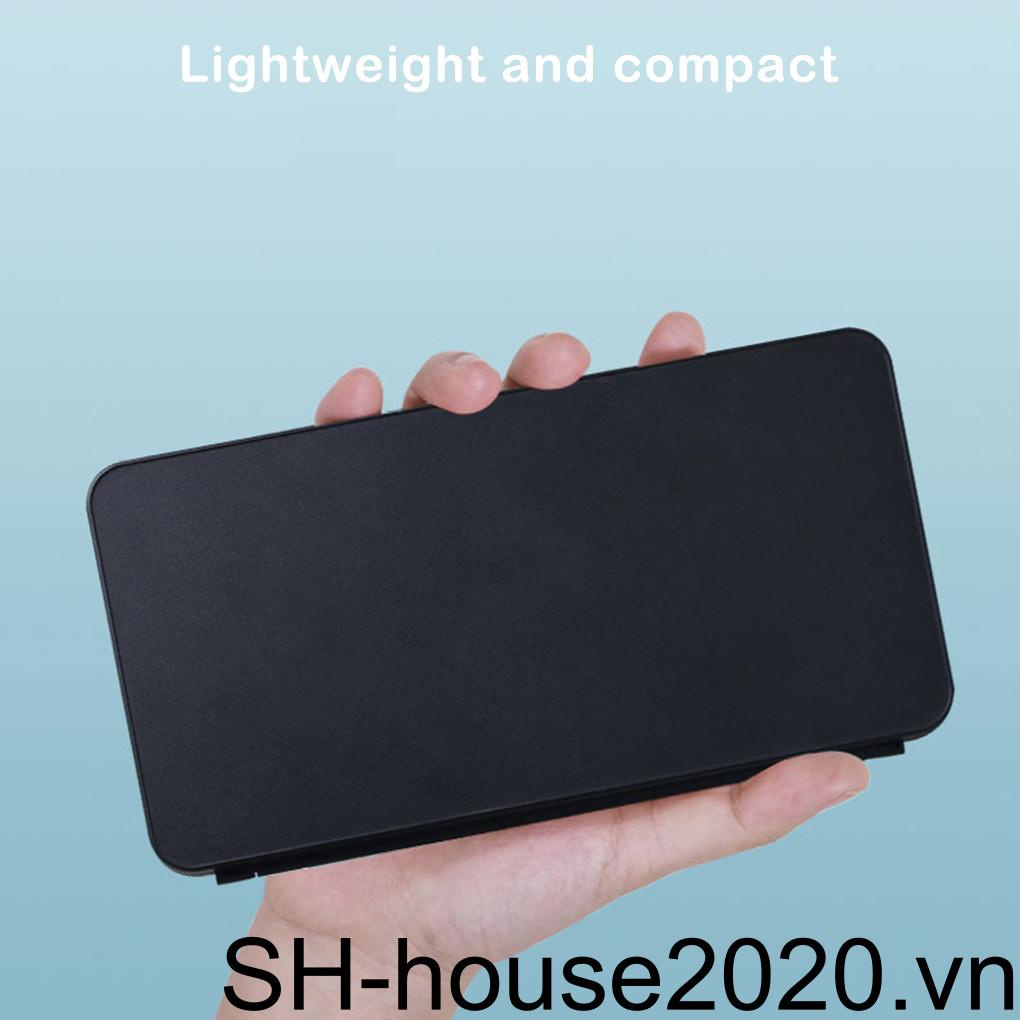 Hộp Đựng Thẻ Game 24 Ngăn Chống Tĩnh Điện Chống Nước Có Nam Châm Vỏ Màu Trắng