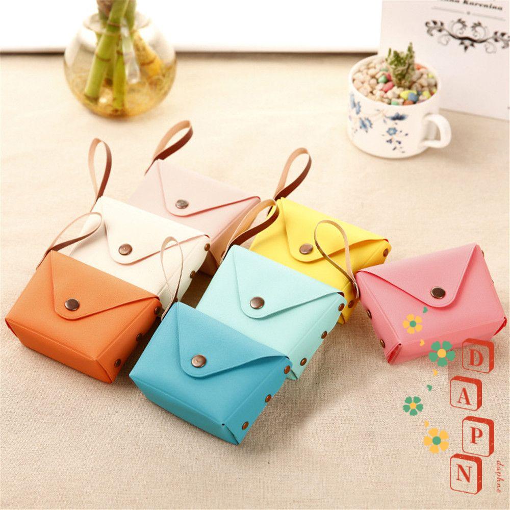 Ví DAPHS Cỡ Nhỏ Màu Sắc Ngọt Ngào Phong Cách Vintage Cho Nữ